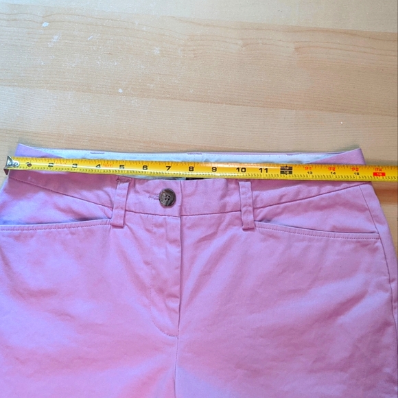 Lands' End Pink Cropped Pants, 6 - Picture 4 of 8
